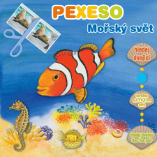 Tengeri világ párosító játék nagy kártyákkal társasjáték