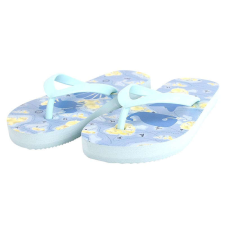 Tengerpart mintás flip-flop papucs gyerekeknek 25, Tengeri szimbólumokkal gyerek papucs, mamusz