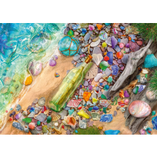 Tengerparti kincsek kirakó 1000 darabos puzzle, kirakós