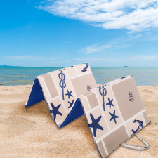  Tengerparti napozóágy MARINE bézs kerti bútor