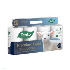 TENTO Egészségügyi papír Tento Prémium Gold 8 tekercses 4 rétegű higiéniai papíráru