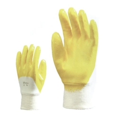  TENYÉREN MÁRTOTT SÁRGA NITRIL KESZTYŰ (8)