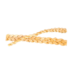 Teomann Szárított Fonott Marhafejbőr 15cm 5db jutalomfalat kutyáknak