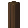  - Térelválasztó panelhez oszlop: Alupost tartóoszlop (115 cm) barna