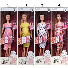  Terhes baba kisbabával 30cm barbie baba
