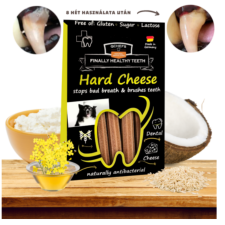 Természetes fogtisztító stick kutyáknak - Qchefs Hard Cheese jutalomfalat kutyáknak