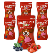  Természetes Olasz Fagyi Kutyáknak (Eper-Áfonya), 6 db-os csomag jutalomfalat kutyáknak