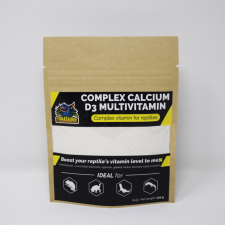 Terra Saurus Komplex Calcium + D3 Multivitamin 100g hüllőeledel
