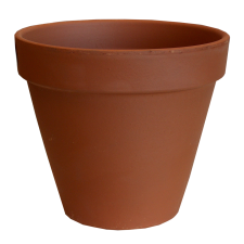 TERRACOTTA AGYAGCSERÉP 19 CM dekorációs kellék