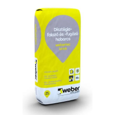 Terranova Weber brick dísztégla falazó és fugázó habarcs fehér glett, gipsz, csemperagasztó, por