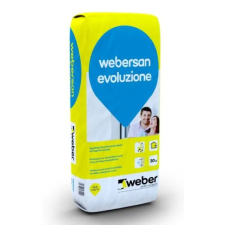 Terranova Weber san evoluzione javítóvakolat  30 kg vékony- és nemesvakolat