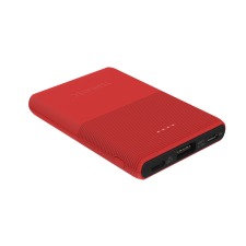 TerraTec P 50 Pocket Power Bank 5000mAh - Piros power bank