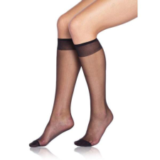 Terri Térdfix elasztikus fényes rugalmas Terri fekete női zokni