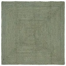  Területszőnyegek Négyszögletes Olajzöld 120 x 120 cm lakástextília