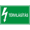  Térvilágítás - műanyag, 150*100mm
