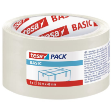 TESA Csomagolószalag, 48 mm x 50 m, TESA "Basic", átlátszó ragasztószalag
