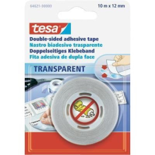 Tesa Kétoldalú ragasztószalag 10m x 12 mm Tesa® PP 64621 barkácsolás, csiszolás, rögzítés
