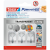 Tesa Powerstrips Small Ragasztó kampók 3 db Fehér, Nemesacél (57615-00003-00)