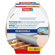 Tesa Ragasztószalag, kétoldalas, textilerősítésű, 50 mm x 5 m, TESA "Removable" ragasztóanyag