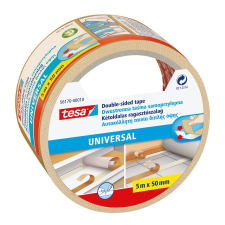 Tesa Universal ragasztószalag kétoldalú 5 m x 50 mm ragasztószalag és takarófólia