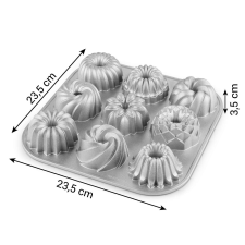 Tescoma DELÍCIA 9 mini kuglóf sütőforma edény