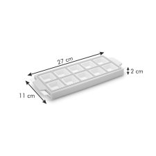 Tescoma DELÍCIA Négyzet alakú ravioli forma, 10 db konyhai eszköz