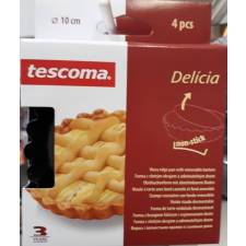 Tescoma Delícia tésztasütő kosárka, kerek, 10 cm, 4 db, 623111, 139214 konyhai eszköz