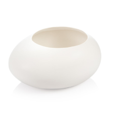  Tescoma FANCY HOME Stones nagy virágcserép, fehér kerti tárolás