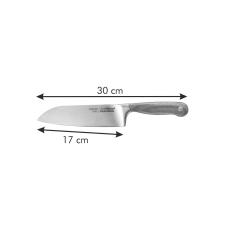 Tescoma FEELWOOD Santoku kés, 17 cm kés és bárd