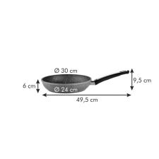 Tescoma i-PREMIUM Stone Serpenyő ø 30 cm edény