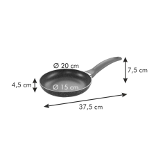 Tescoma MANICO ROSSO Serpenyő ø 20 cm edény
