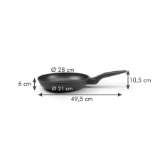 Tescoma Smart CLICK Serpenyő ø 28 cm edény