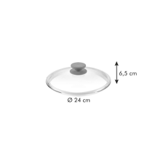 Tescoma UNICOVER fedő sütőbe ø 24 cm edény