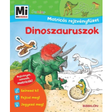 Tessloff És Babilon Kiadói Kft. Dinoszauruszok - Mi MICSODA Junior matricás rejtvényfüzet gyermek- és ifjúsági könyv
