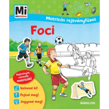 Tessloff És Babilon Kiadói Kft. Foci - Mi MICSODA Junior matricás rejtvényfüzet gyermek- és ifjúsági könyv