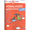 Tessloff És Babilon Kiadói Kft. Vonalhúzó gyakorlatok: Betűk és számok - piros /Csillagszem