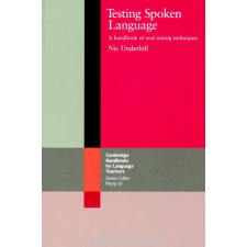 TESTING SPOKEN LANGUAGE nyelvkönyv, szótár