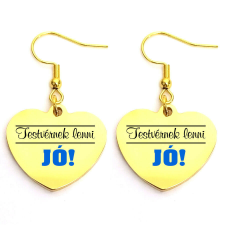  Testvérnek lenni jó fülbevaló, választható több formában és színben fülbevaló