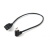 Tether Tools CU5463LT USB Mini-B (apa 90° - anya) kábel 0.3m - Fekete (CU5463LT)