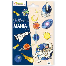  Tetoválás Avenue Mandarine Űrhajózás csillámtetoválás