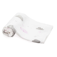 Tetra Scamp tetra textil pelenka 1db-os - Rózsaszín felhős mosható pelenka