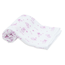 Tetra Scamp tetra textil pelenka 1db-os - Rózsaszín macis mosható pelenka