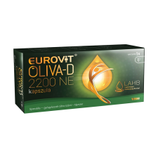 TEVA Gyógyszergyár Zrt. Eurovit Oliva-D 2200NE étrend-kiegészítő kapszula 30x vitamin és táplálékkiegészítő