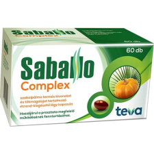 TEVA Gyógyszergyár Zrt. Saballo Complex étrendkiegészítõ lágyzselatin kapszula 90x gyógyhatású készítmény