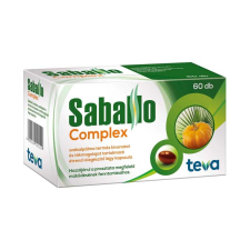 TEVA Gyógyszergyár Zrt. Saballo Complex étrendkiegészítő lágy kapszula 60x vitamin és táplálékkiegészítő