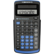 Texas Instruments Iskolai számológép, TI-30 eco RS Texas Instruments 30RS/TBL/5E1/A számológép