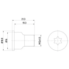 TEXTAR csavar, féktárcsa TPM0005 autóalkatrész