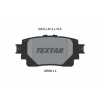 TEXTAR fékbetétkészlet, tárcsafék 2058201