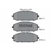 TEXTAR fékbetétkészlet, tárcsafék 2361101