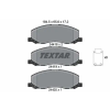 TEXTAR fékbetétkészlet, tárcsafék 2441801